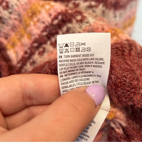 American Eagle Women's Striped Wool Blend Cardigan - size S - Picture 5 of 5